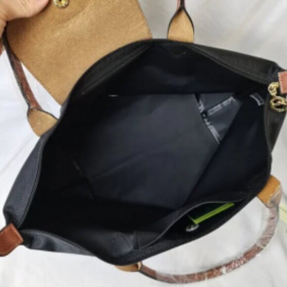 Longchamp Le Pliage Nylon Large Shoulder Bag Tote Travel Bag - Picture 7 of 7